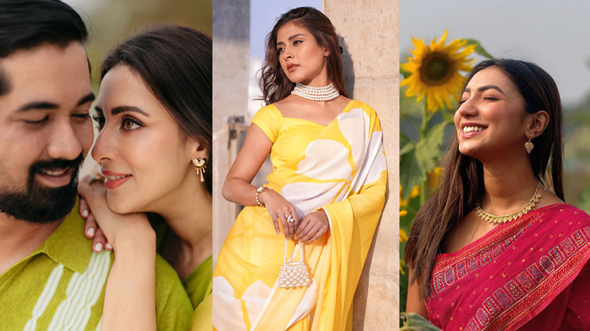 বসন্ত ও ভালোবাসায় রঙিন তারকারা